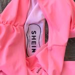 SheIn Beautiful Bright Pink/peach Bikini Photo 5