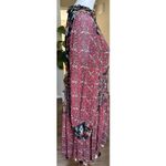 ZARA Woman Patchwork Floral Midi Dress Tassel Hem Boho L EUR L MX 30 Photo 4