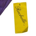 Body Wrappers Body Wrapper Purple Floral Print Wrap Bodysuit XXL Made in USA VTG Photo 9