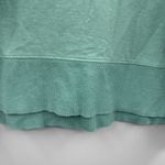 L.L.Bean Split Hem Pullover Sweatshirt Women’s Size Small Sea Green Heather Cozy Photo 4