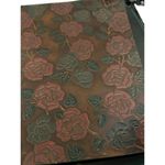 Vintage Talia leather purse shoulder bag fold over flap embossed Made Florence Photo 1