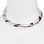 8 Other Reasons  Twisted Collar Necklace, Silver,‎ Rustic Style, NWT Photo 1