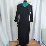 Kathie Lee Collection 2000's Deadstock Kathie Lee Velvet Dress w/bag Small Photo 5