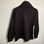 Banana Republic  Funnel-Neck Sweatshirt Black Photo 6