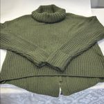 American Rag  Forest Green Turtleneck Sweater Photo 3