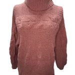 Olive & Oak NWOT  Dusty Rose Turtleneck Sweater Photo 0