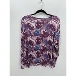 32 Degree Cool Purple Tropical Sun Protection UPF 50 Long Sleeve Shirt XXL NWT Photo 1