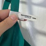 Aerie NWT  Smoothez Green Balconette unlined underwire mesh bra 36DDD Photo 3