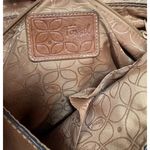 Fossil  Gaby Crossbody Bag Metallic Bronze Leather Shoulder Messenger Bag Purse Photo 7