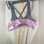 Old Navy  Active Go Dry Girls Sports Bra XL Purple Sparkle NWT Photo 2