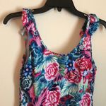 One Piece NEW Floral Cheeky Ruffles  Bathing suit Photo 1