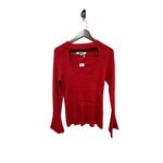 DKNY Long Sleeve Cut Out Ribbed Sweater Size XL Photo 4