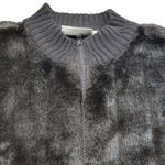 Kathie Lee Collection Vintage Kathie Lee Jacket Size Large Fuax Fur Cardigan VTG Women's Jacket Photo 2