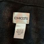 Chico's Women's Lightweight Cotton Blend Y2K Long Sleeve Cardigan Sweater Medium Photo 4