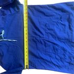 L.L.Bean Windbreaker Jacket Half Zip Pullover Blue With Hood Womens Size XS Photo 10