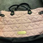Betsey Johnson Pink Heart Purse Photo 0