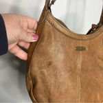 Lucky Brand Vintage woven leather crossbody bag small/med size Photo 5