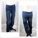 Calvin Klein Jeans Vintage Y2K 2000s Calvin Kline Jeans Flare Low/Midrise Blue Denim Jeans Size 8 Photo 1