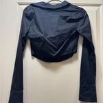 Tiger Mist  Black Collared Top Photo 3