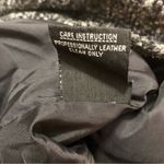 New York Girl Vintage 80s  Boucle Bomber Jacket Black Speckled Coat Shoulderpads Photo 12