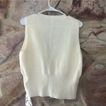 Commense Metal Buckle Waisted Sweater Vest size L Size L Photo 4