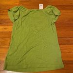 Banana Republic  Green Short Sleeve Top New with Tag Photo 1