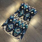 Marineblu  detailed sequined Strapless Dress Photo 0