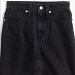 Madewell denim frisco mini skirt in lunar wash Photo 2