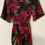 Charlotte Russe Silk Floral Romper Photo 2