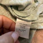 Madewell  Tank Size Large Green Viscose Sleeveless Photo 2