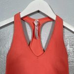 Free People Movement Women XS Orange Pink Free Throw Crop Top Ribbed Racerback Photo 2