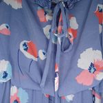 Jessica Simpson  Floral Maxi Dress in Blue with Spaghetti straps Photo 2