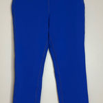 prAna ‎ Royal Blue Capri Leggings Small | Yoga Pants Stretch Activewear Photo 0