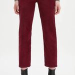 Levi's Women’s Premium Wedgie Straight Fit Corduroy red button fly pants Photo 0