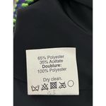 J.Crew Pleated Mini Skirt Blue Green Shiny Metallic Lined Textured 10 03990 Photo 6