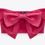 ZARA NWT  PINK BOW TOP Photo 2