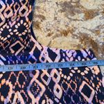 Diane Gilman New DG2 by  Women's Printed V-Neck Easy Tank Navy Tie Dye 2X Photo 4