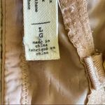 Madewell  Lightweight  Loungewear Blush Pink Triangle Bra Size L Photo 5