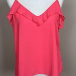 Lily White  Neon Pink Tank Top Women's Size Medium Photo 0