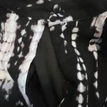 Miami Francescas  black and white lightning tie dye shift dress size small Photo 3