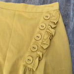 Anthropologie  Burlapp Golden Rays Knee Length Skirt Photo 4