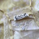 Free People #58 NWOT  Night Special Cami in Lemon Custard Combo Photo 7