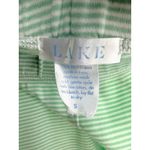 Lake Pajamas Mint Green Stripe Pima Cotton Short Sleeve Top Wide Leg Pants Small Photo 6
