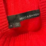 360 Cashmere Sophia Long Sleeve Mock Neck Pullover Cashmere Sweater Red Small Photo 2