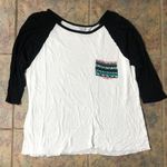 Zumiez Empyre Empyre Baseball Tee With Tribal Print Photo 0