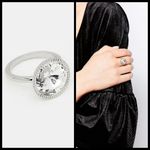 Ted Baker 💕💕 Rada Rivoli Crystal Ring S/M Photo 2