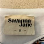 Savanna Jane Simple Perfection Embroidered‎ Dress Size Small Black Photo 6