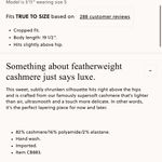 J.Crew  Featherweight cashmere-blend cropped sweater shell Garden Rose Photo 5