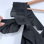 Scotch & Soda  Black Day To Night Midi Dress with Ruffle Detail Photo 9