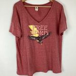 Sew In Love Graphic Tee Medium Red Photo 0